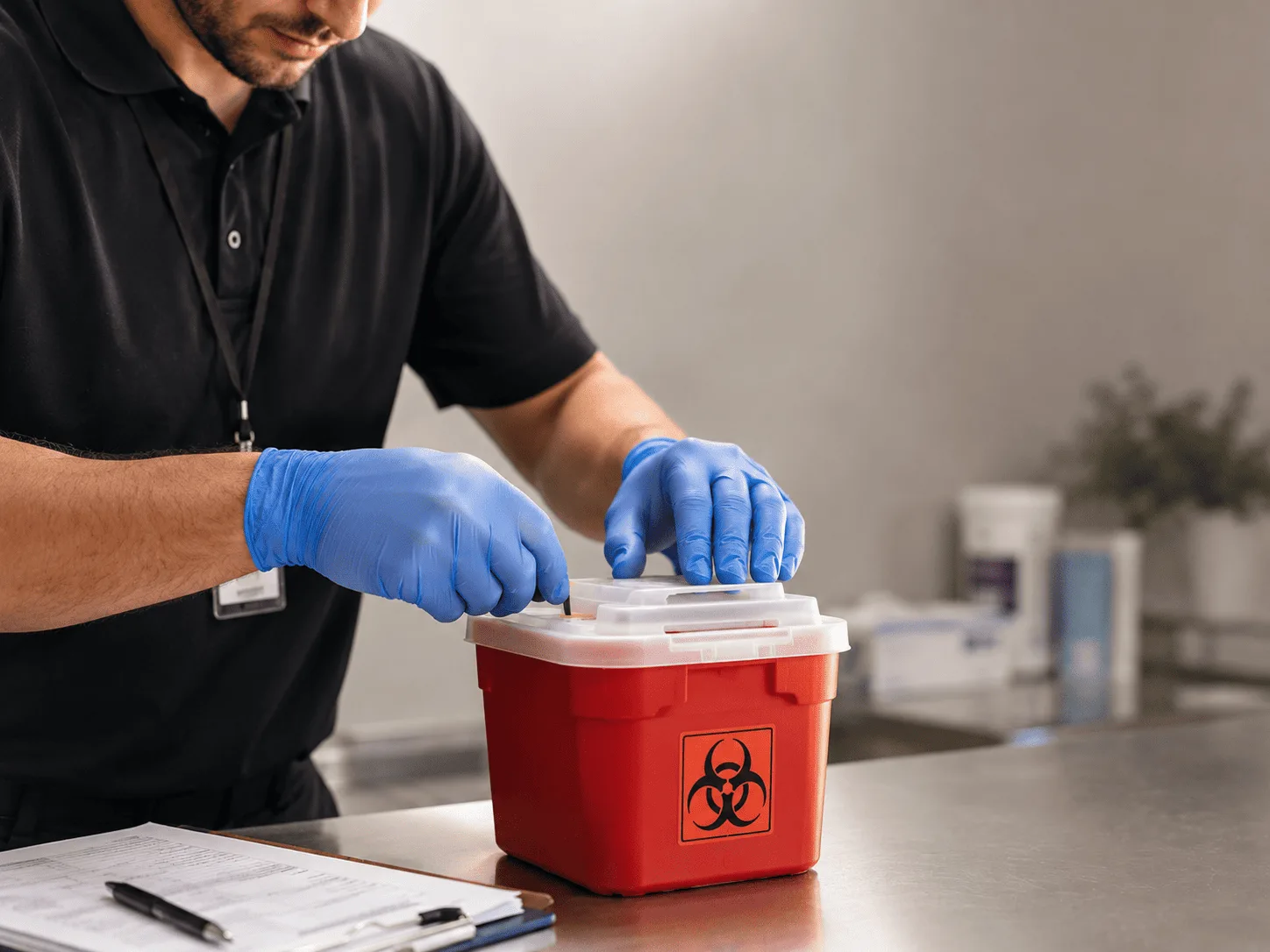 Why choose Sharps Waste Disposal in Long Bottom, OH